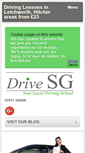 Mobile Screenshot of drivesg.co.uk