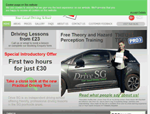 Tablet Screenshot of drivesg.co.uk